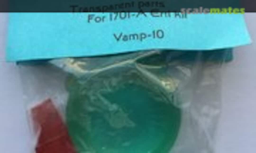 1:537 Translucent Parts for 1701-A Ertl Kit (VA Miniatures Vamp-10) Vamp-10