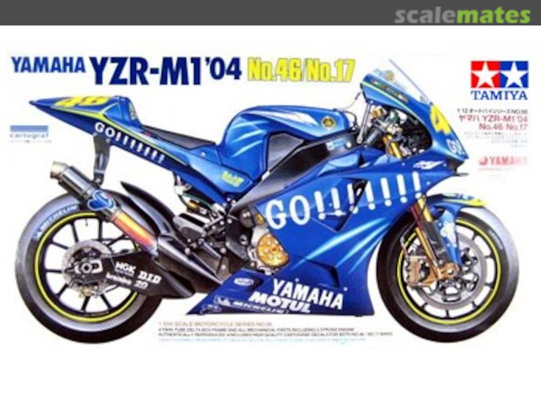 Boxart Yamaha YZR-M1 '04 No.46/No.17 14098 Tamiya Boxart Yamaha YZR-M1 '04 No.46/No.17 14098 Tamiya
