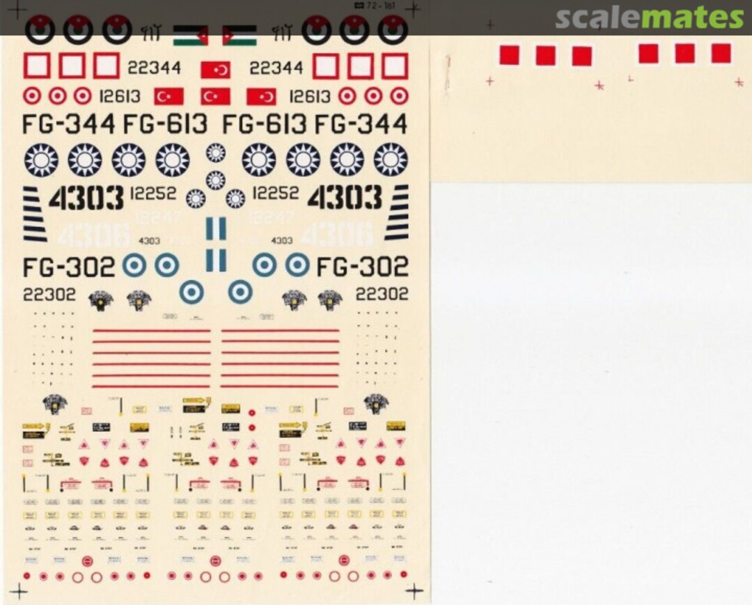 Boxart Foreign F-104 Starfighters 72-181 Microscale Boxart Foreign F-104 Starfighters 72-181 Microscale