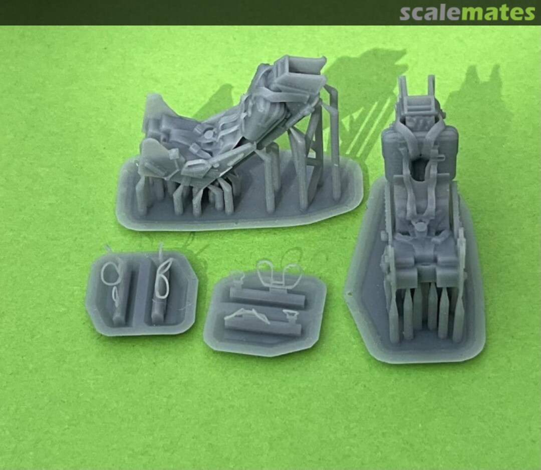 Boxart Buccaneer Late style Ejection seats ACM-72031 Aerocraft Models Boxart Buccaneer Late style Ejection seats ACM-72031 Aerocraft Models