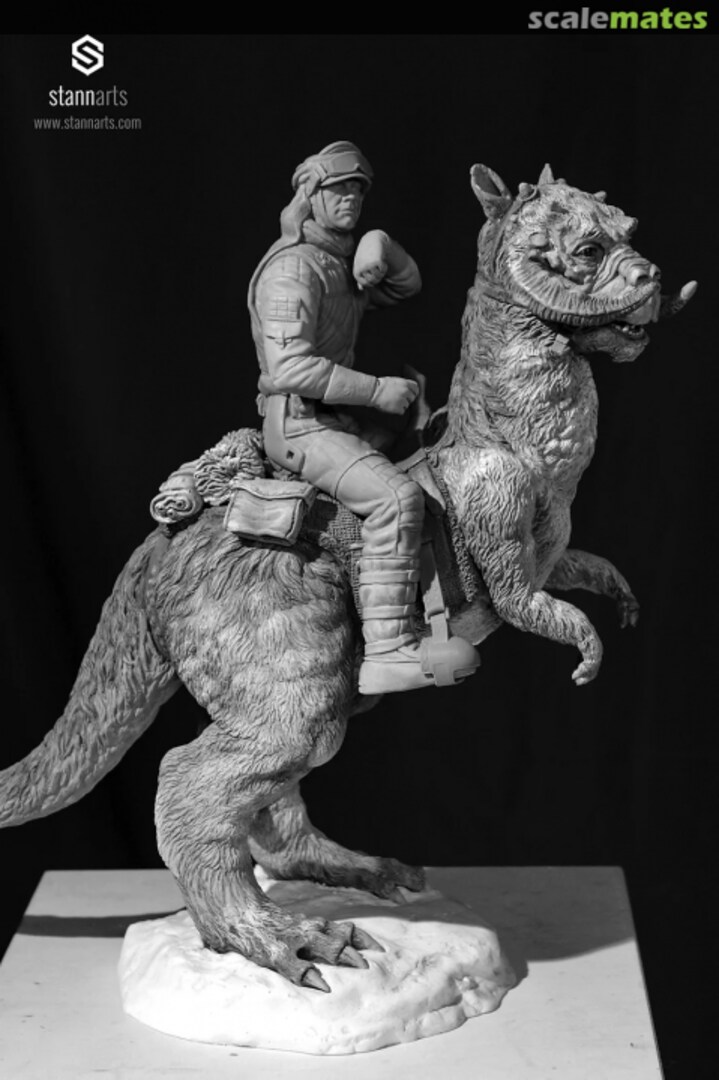 Boxart Luke Skywalker on Taun Taun tauntaun-luke Stannarts Boxart Luke Skywalker on Taun Taun tauntaun-luke Stannarts