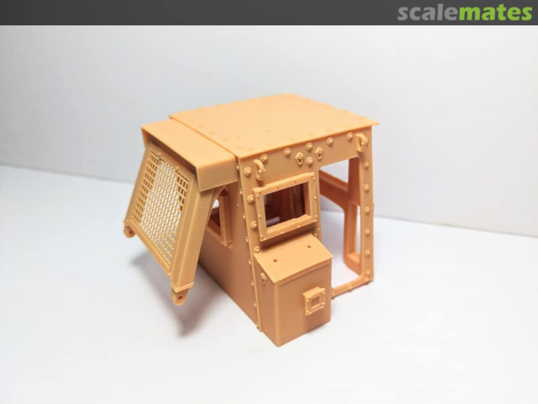 Boxart D7G Bulldozer Armored Cab upgrade HL 1306 Hobby Link Boxart D7G Bulldozer Armored Cab upgrade HL 1306 Hobby Link