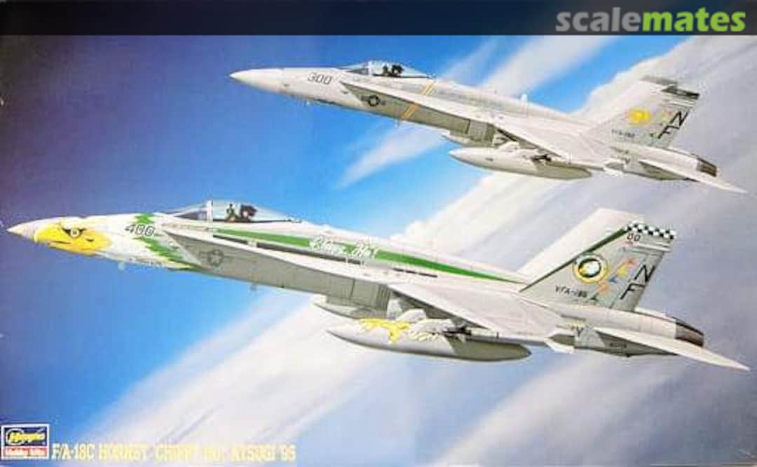 Boxart F/A-18C Hornet `Chippy Ho!' Atsugi '95 Part 2´ 51657 Hasegawa Boxart F/A-18C Hornet `Chippy Ho!' Atsugi '95 Part 2´ 51657 Hasegawa