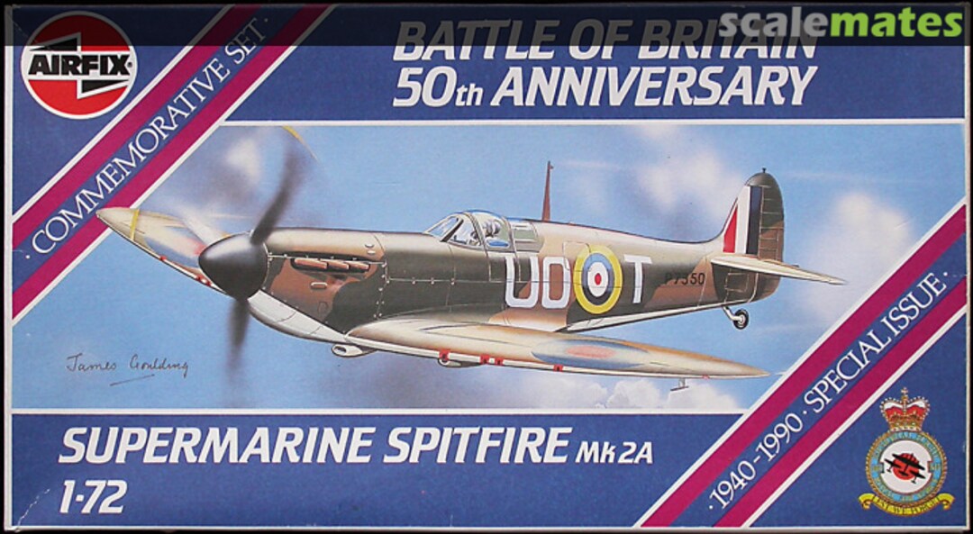 Boxart Supermarine Spitfire Mk 2A 02095 Airfix Boxart Supermarine Spitfire Mk 2A 02095 Airfix