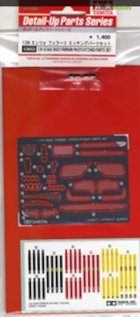 Boxart Enzo Ferrari Photo-etched Parts Set 12652 Tamiya Boxart Enzo Ferrari Photo-etched Parts Set 12652 Tamiya