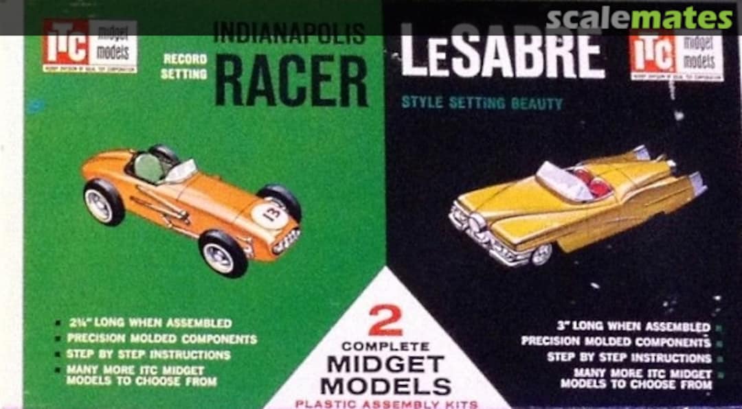 Boxart Buick LeSabre and Indy Racer 3754 ITC Boxart Buick LeSabre and Indy Racer 3754 ITC