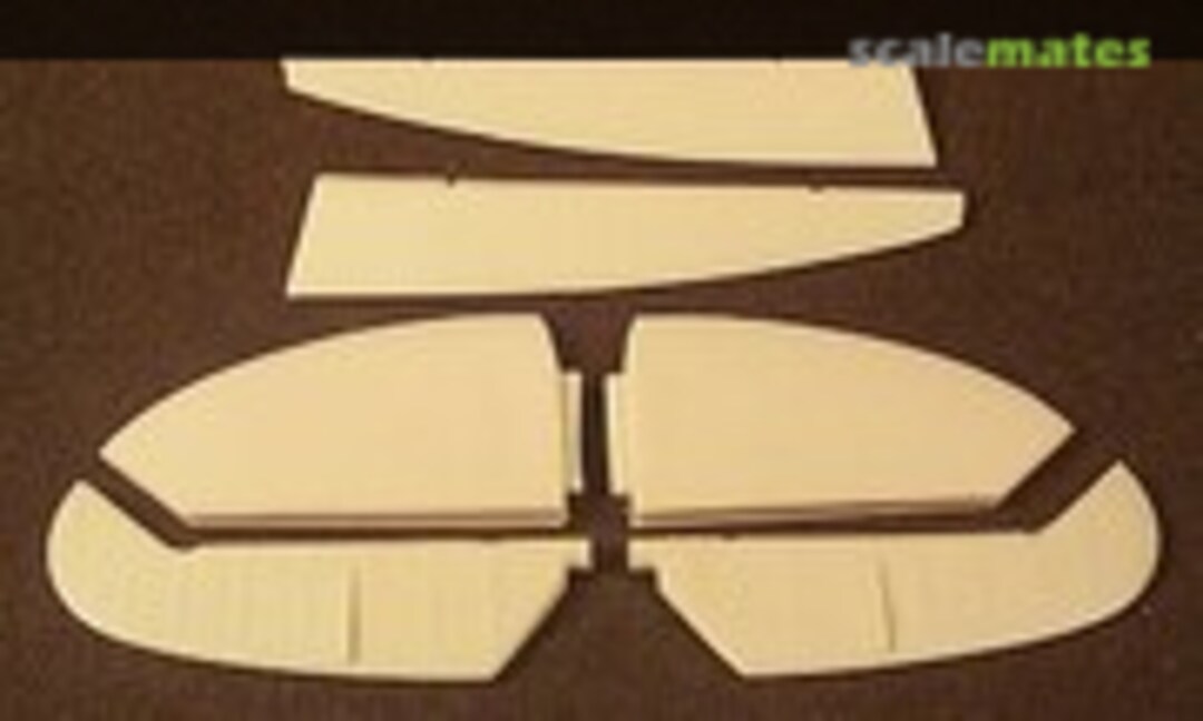 1:48 Spitfire Mk IX Early Style Control Surfaces (Ultracast 48085) 48085