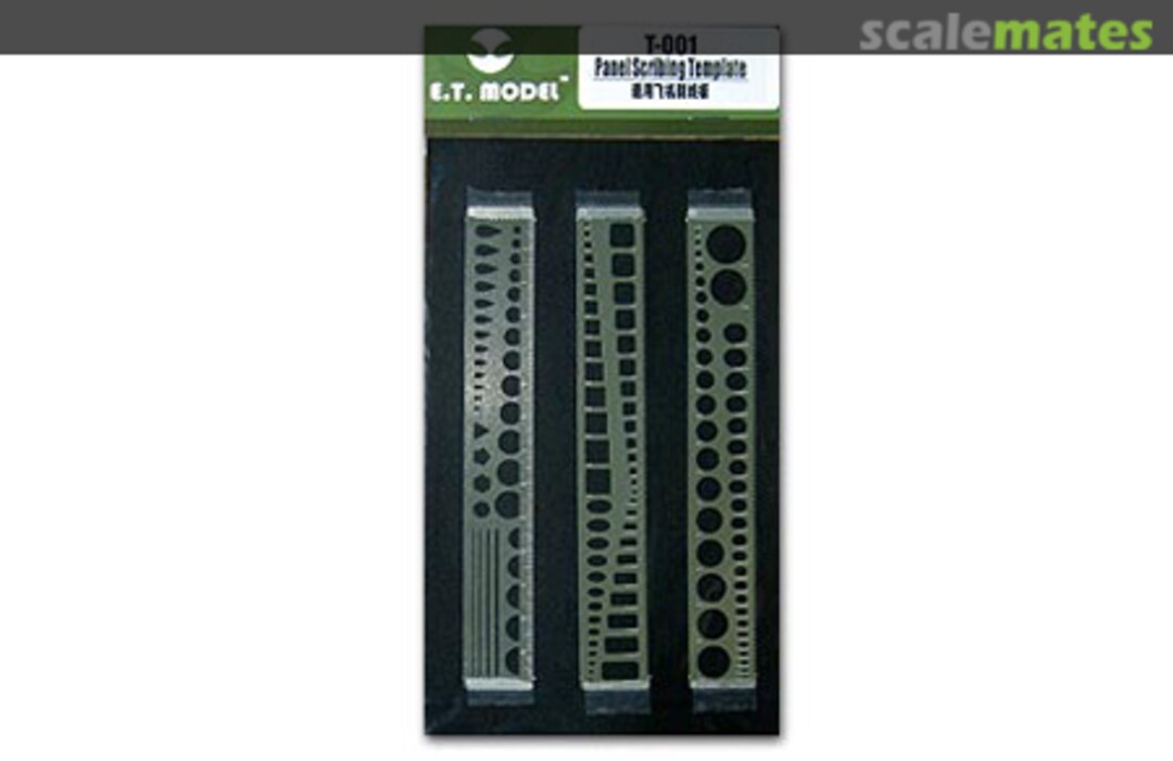 Boxart Panel Scribing Template T-001 E.T. Model
