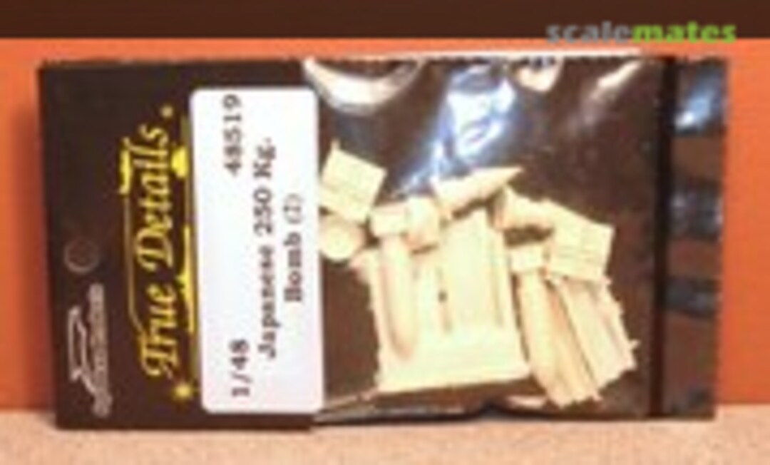 1:48 Japanese WWII 250 kg Bombs (True Details 48519) 48519