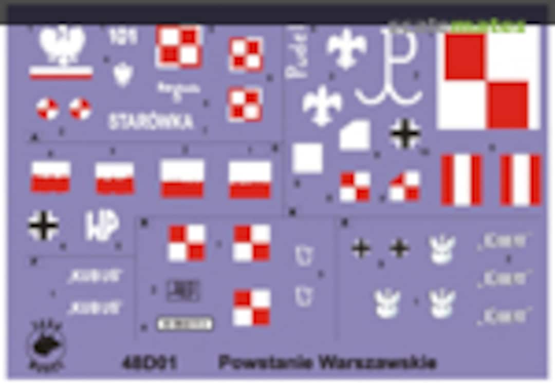 Boxart Warsaw's Uprising 1944 Insurgent armoured vehicles 48D01 ToRo Model Boxart Warsaw's Uprising 1944 Insurgent armoured vehicles 48D01 ToRo Model