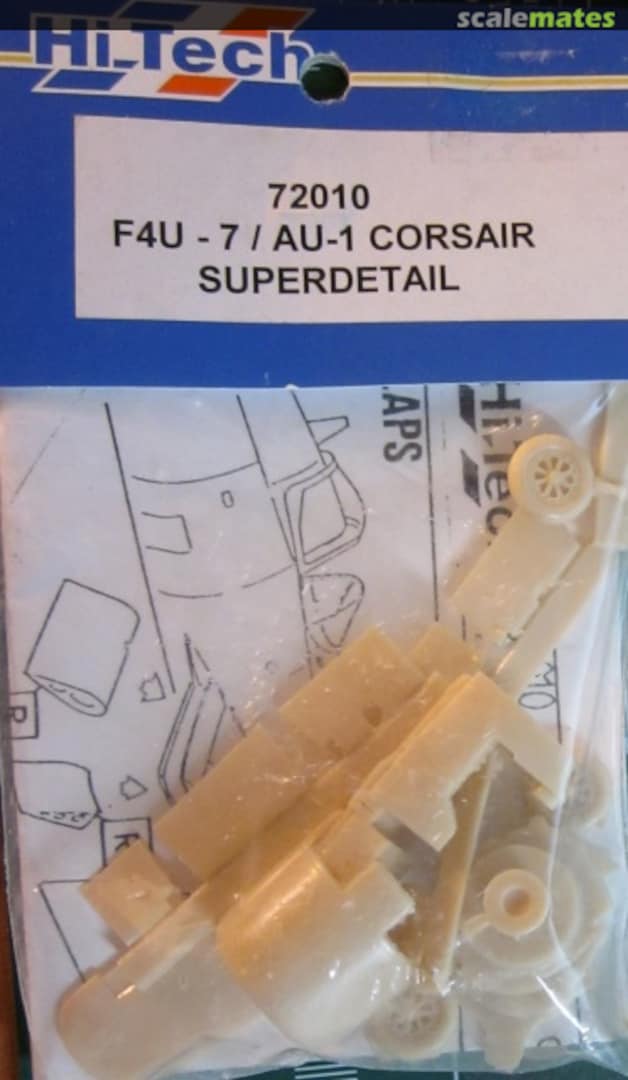 Boxart F4U-7/AU-1 Corsair Superdetail 72010 Hi-Tech Boxart F4U-7/AU-1 Corsair Superdetail 72010 Hi-Tech
