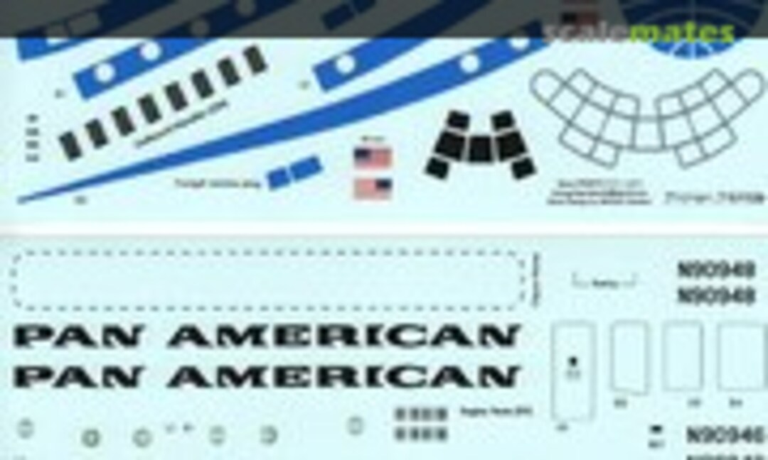 1:72 Stratocruiser Pan Am (Final) (Vintage Flyer Decals VFD072-117) VFD072-117