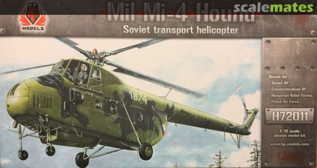 Boxart Mil Mi-4 Hound H72011 KP Models Boxart Mil Mi-4 Hound H72011 KP Models
