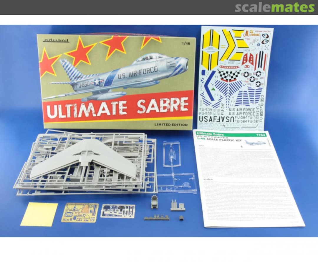 Contents Ultimate Sabre (F-86F-30) 1163 Eduard Contents Ultimate Sabre (F-86F-30) 1163 Eduard