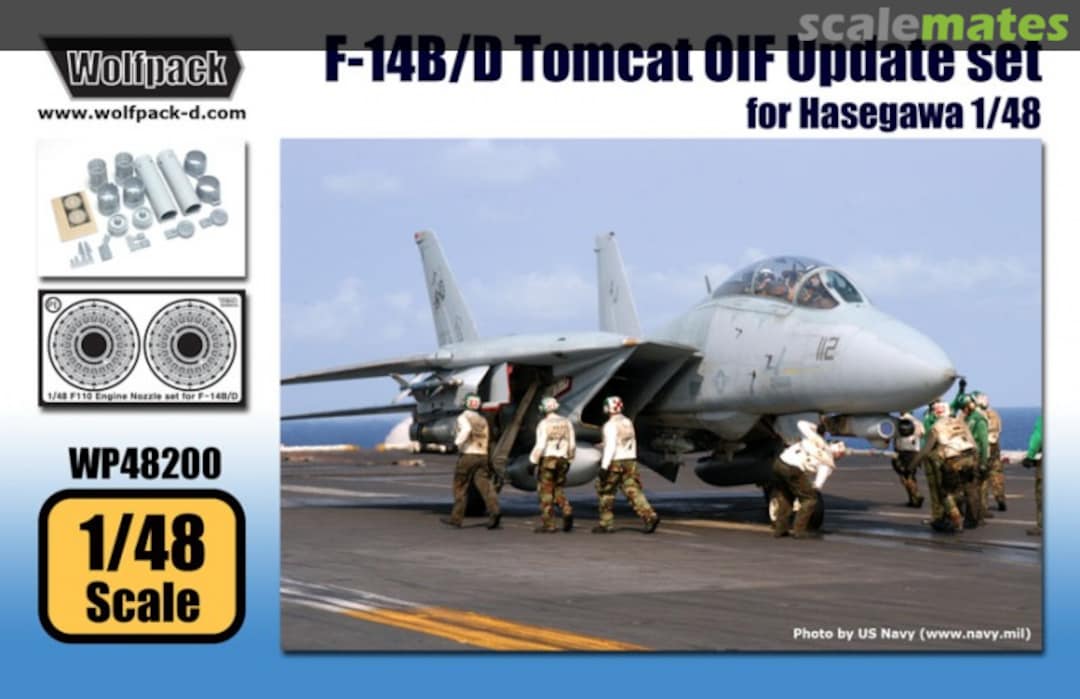 Boxart F-14B/D Tomcat OIF Update Set WP48200 Wolfpack Boxart F-14B/D Tomcat OIF Update Set WP48200 Wolfpack