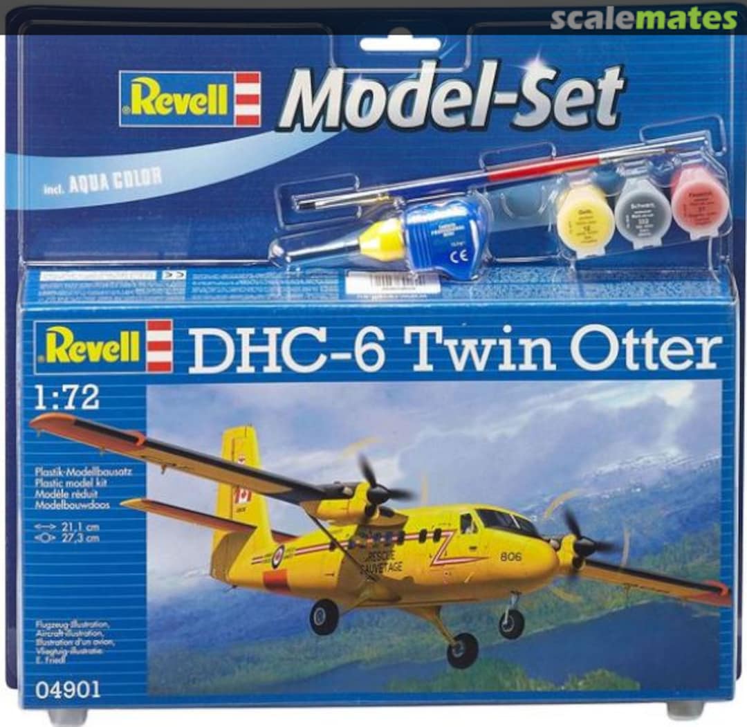 Boxart DHC-6 Twin Otter 64901 Revell Boxart DHC-6 Twin Otter 64901 Revell