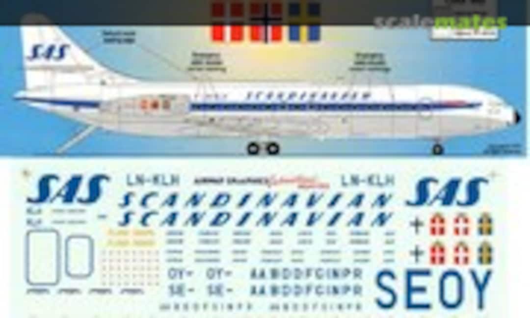 1:72 Sud Aviation SE-210 Caravelle III (Airway Graphics AGA7-013) AGA7-013