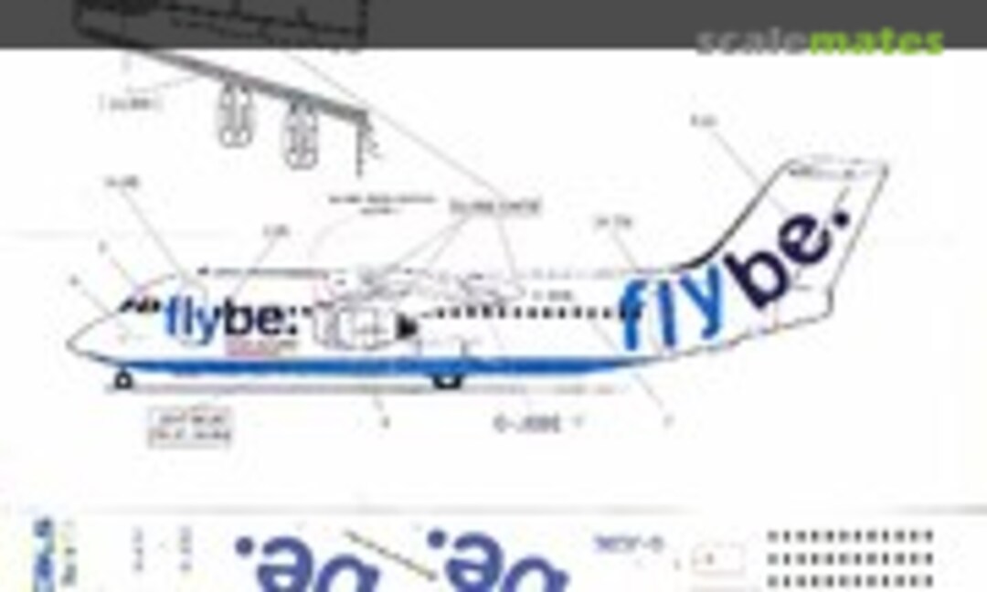 1:144 Flybe BAe 146-300 (MASP Decals MASP479) MASP479