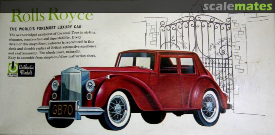 Boxart Rolls-Royce C-545-100 Ringo Toy Corporation Boxart Rolls-Royce C-545-100 Ringo Toy Corporation