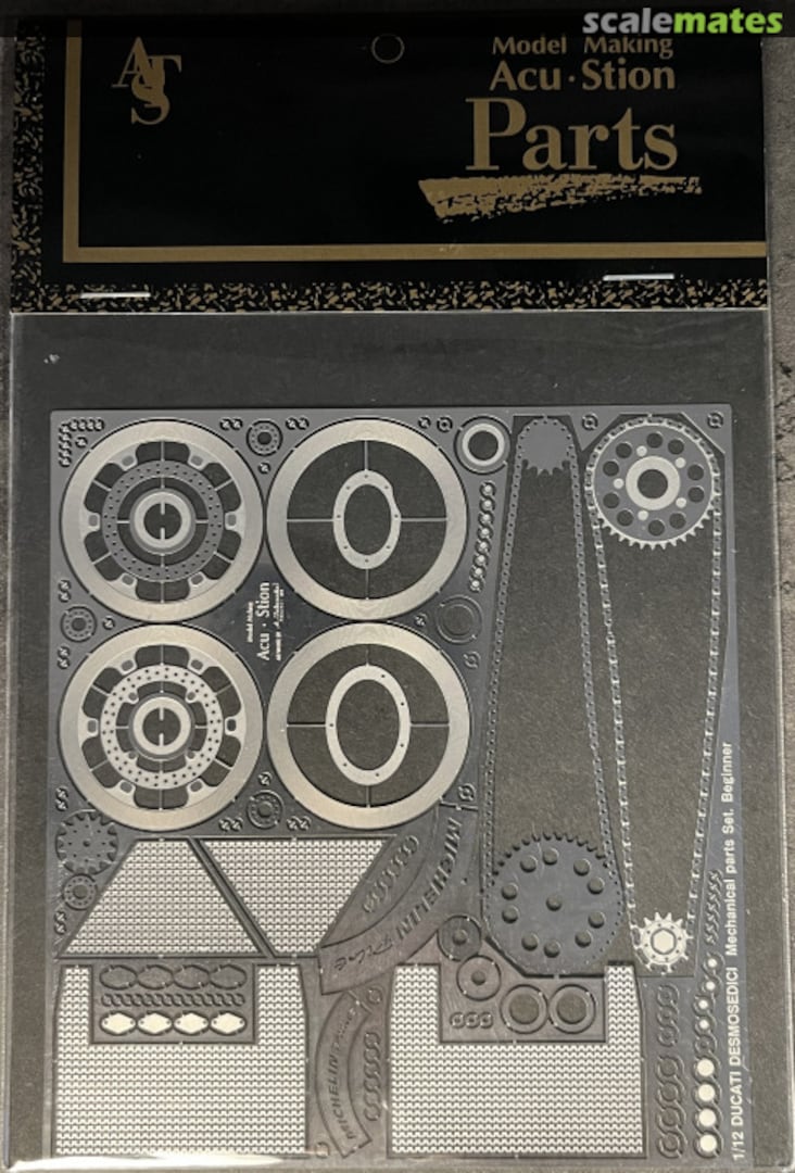 Boxart Ducati Desmosedici Mechanical Parts Set Beginner ATS-7185 Acu-Stion