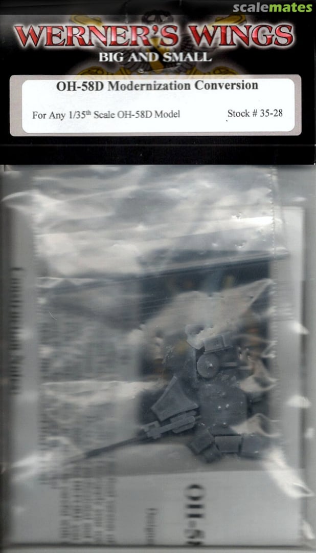 Boxart OH-58D Modernization Conversion 35-28 Werner's Wings Boxart OH-58D Modernization Conversion 35-28 Werner's Wings