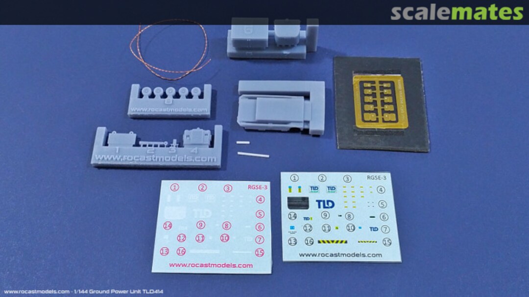Contents GPU TLD414 RGSE-3 Rocast Scale Model Details Contents GPU TLD414 RGSE-3 Rocast Scale Model Details