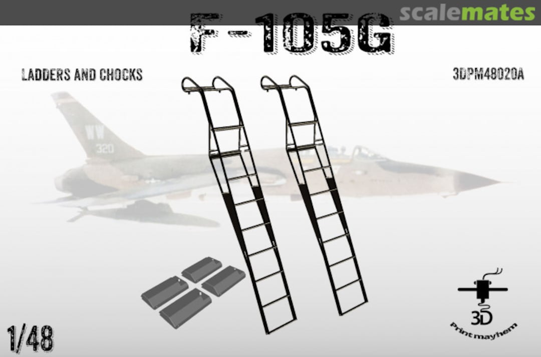 Boxart F-105G 3DPM48020A 3D Print Mayhem