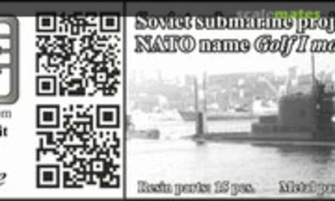 1:700 Project 629R, late (OKB Grigorov 700138) 700138