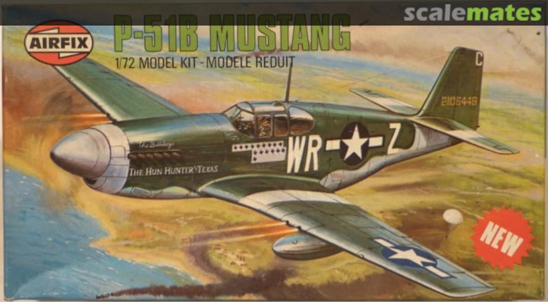 Boxart P-51B Mustang 02066-6 Airfix Boxart P-51B Mustang 02066-6 Airfix