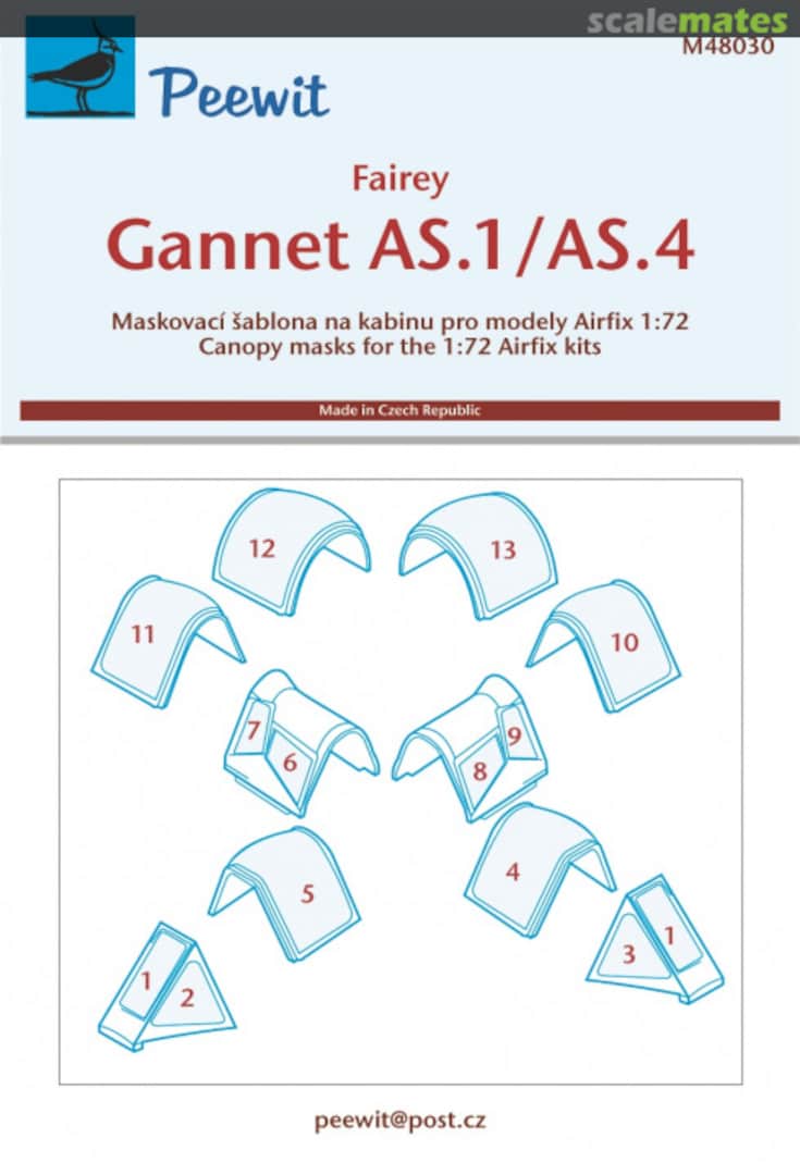 Boxart Fairey Gannet AS.1/AS.4 M48030 Peewit Boxart Fairey Gannet AS.1/AS.4 M48030 Peewit