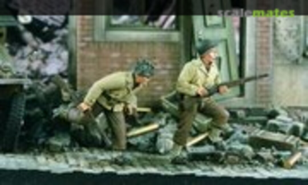 1:35 US Infantry WWII running (Verlinden Productions 1712) 1712