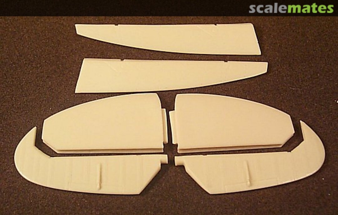 Boxart Spitfire Mk IX Late Style Control Surfaces 48086 Ultracast Boxart Spitfire Mk IX Late Style Control Surfaces 48086 Ultracast