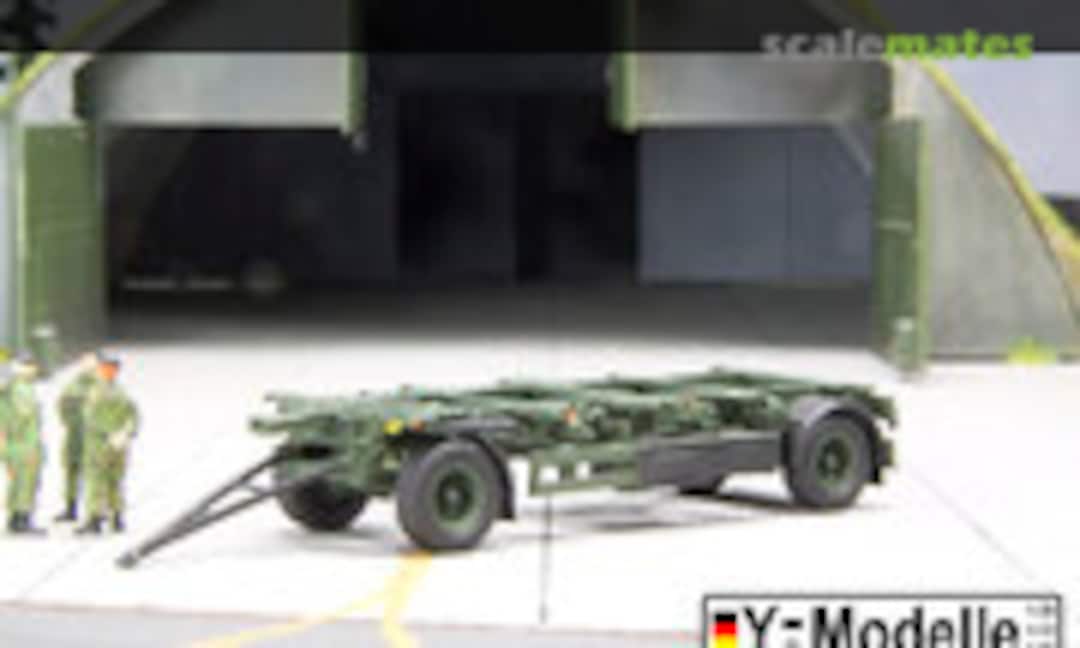 Anhänger 4-Rad 12,5to. zum Transport von 10' &amp; 20' - Containern (Y-Modelle Y87-242)