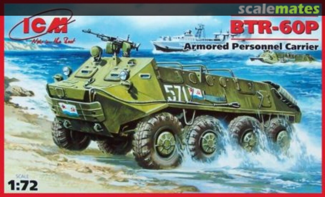 Boxart BTR-60P 72901 ICM Boxart BTR-60P 72901 ICM