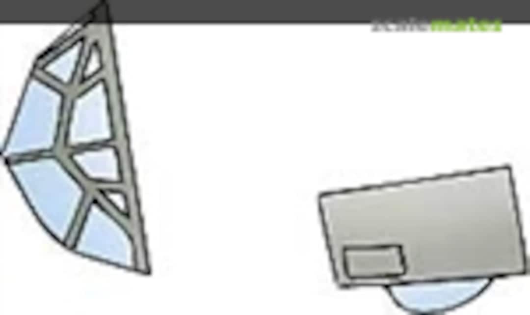 Boxart Dornier Do 17Z Nose Cone & Lower windows 9560 Squadron Boxart Dornier Do 17Z Nose Cone & Lower windows 9560 Squadron