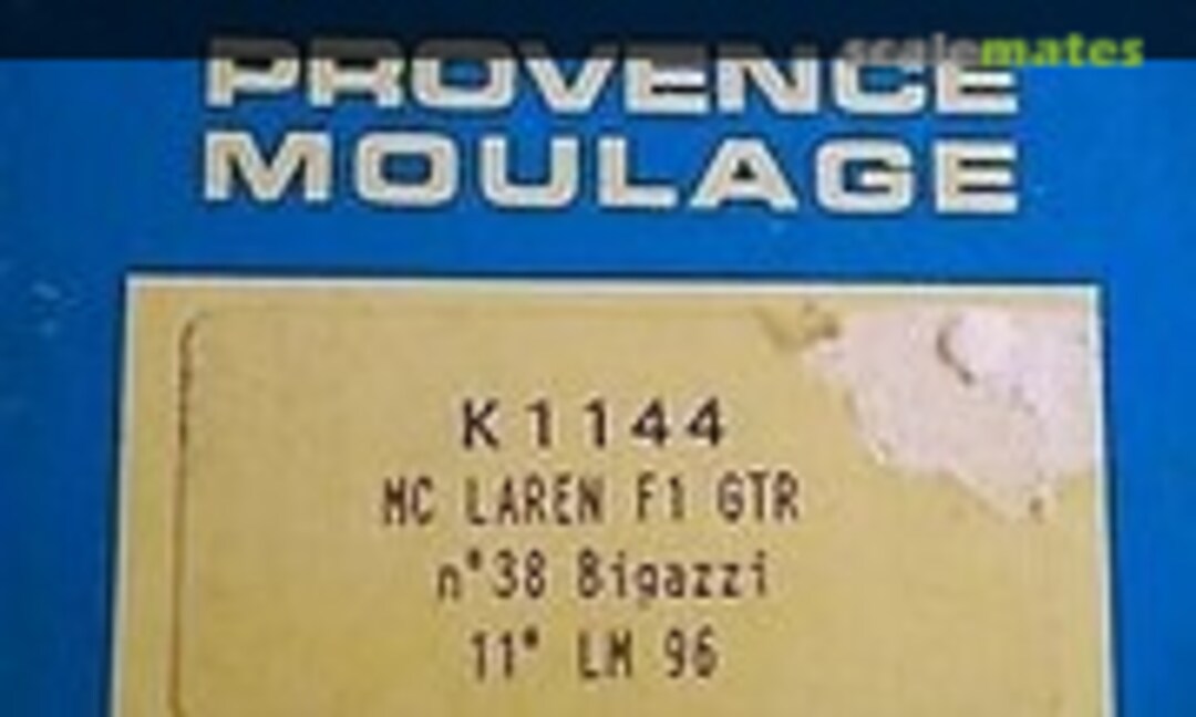 1:43 McLaren F1 GTR #16R "Fina" (Provence Moulage K1144) K1144