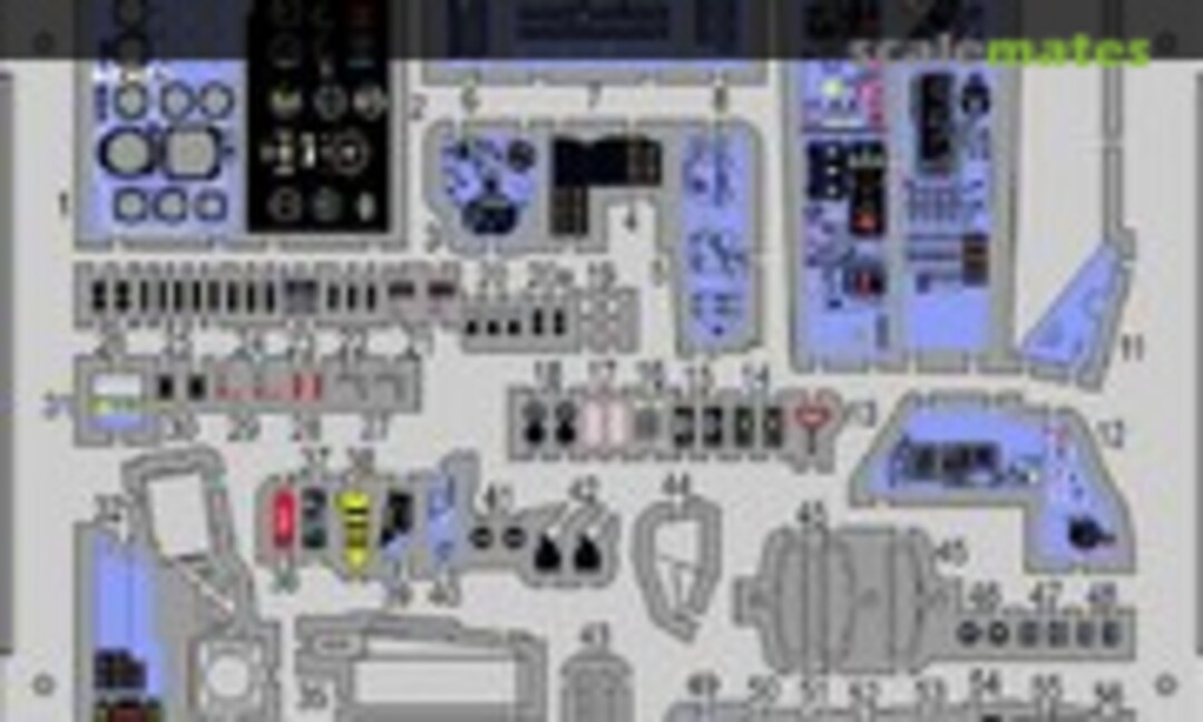 1:32 MiG-29A interior (Eduard 32913) 32913