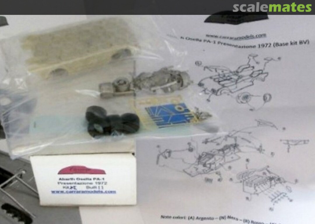 Boxart Abarth-Osella PA1 027 Carrara Models Boxart Abarth-Osella PA1 027 Carrara Models
