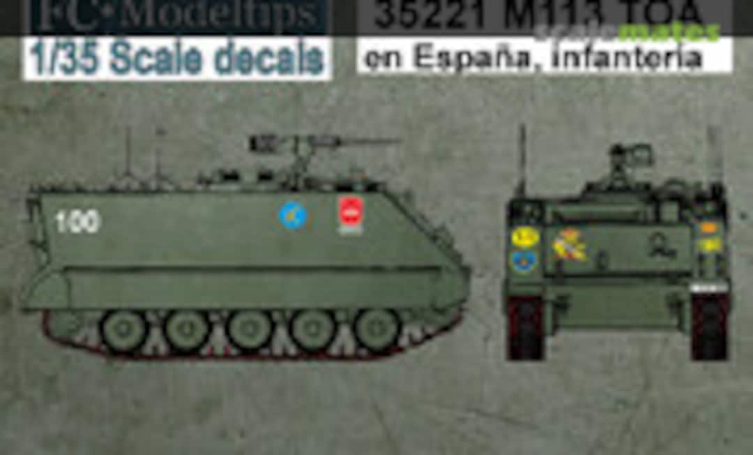 1:35 M113 Spanish infantry regiments (FC Modeltips 35221) 35221