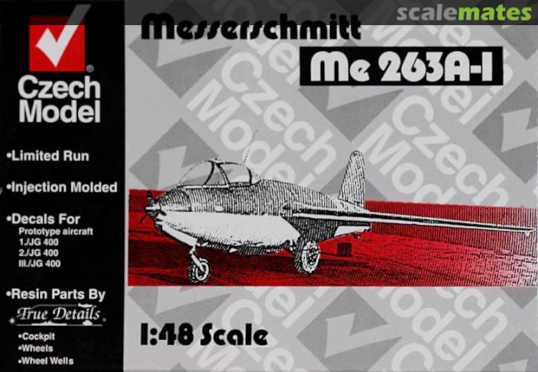 Boxart Messerschmitt Me 263A-1 4801 Czech Model Boxart Messerschmitt Me 263A-1 4801 Czech Model
