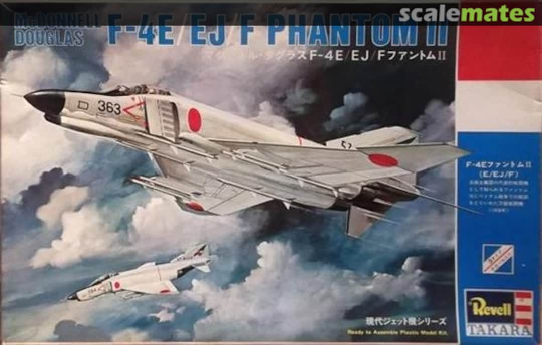 Boxart McDonnell Douglas F-4E/EJ/F Phantom II M10 Revell/Takara Boxart McDonnell Douglas F-4E/EJ/F Phantom II M10 Revell/Takara