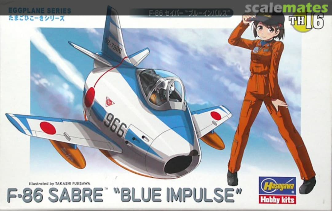 Boxart F-86 Sabre "Blue Impulse" 60126 Hasegawa Boxart F-86 Sabre "Blue Impulse" 60126 Hasegawa