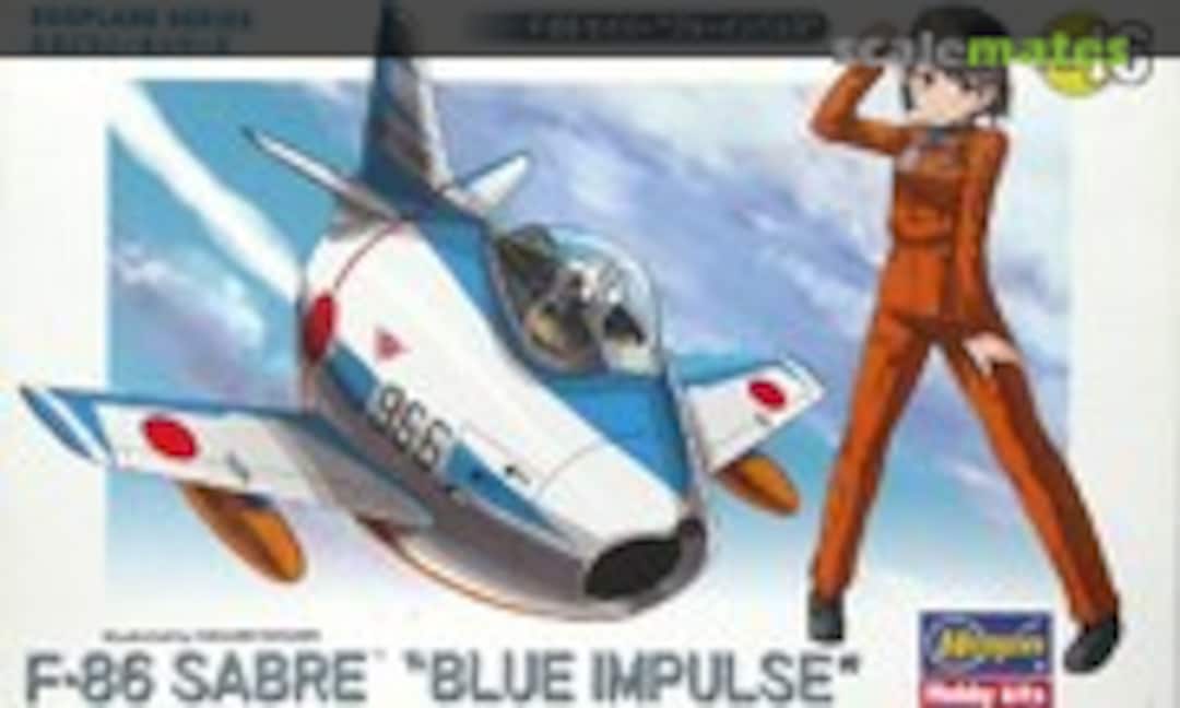 1:Egg F-86 Sabre "Blue Impulse" (Hasegawa 60126)