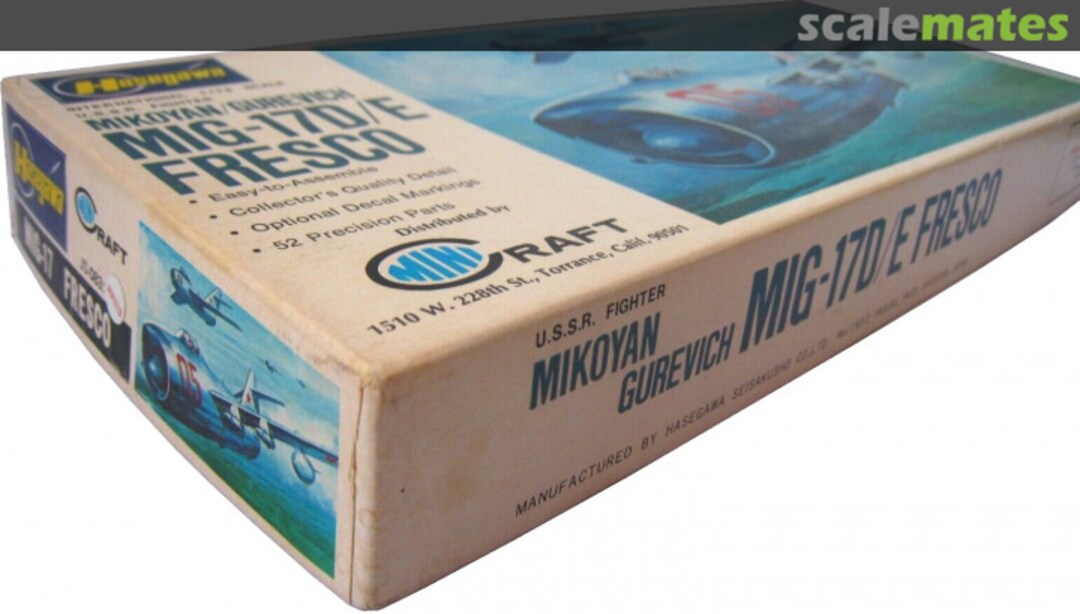 Contents MiG-17D/E Fresco JS-083 Minicraft Hasegawa