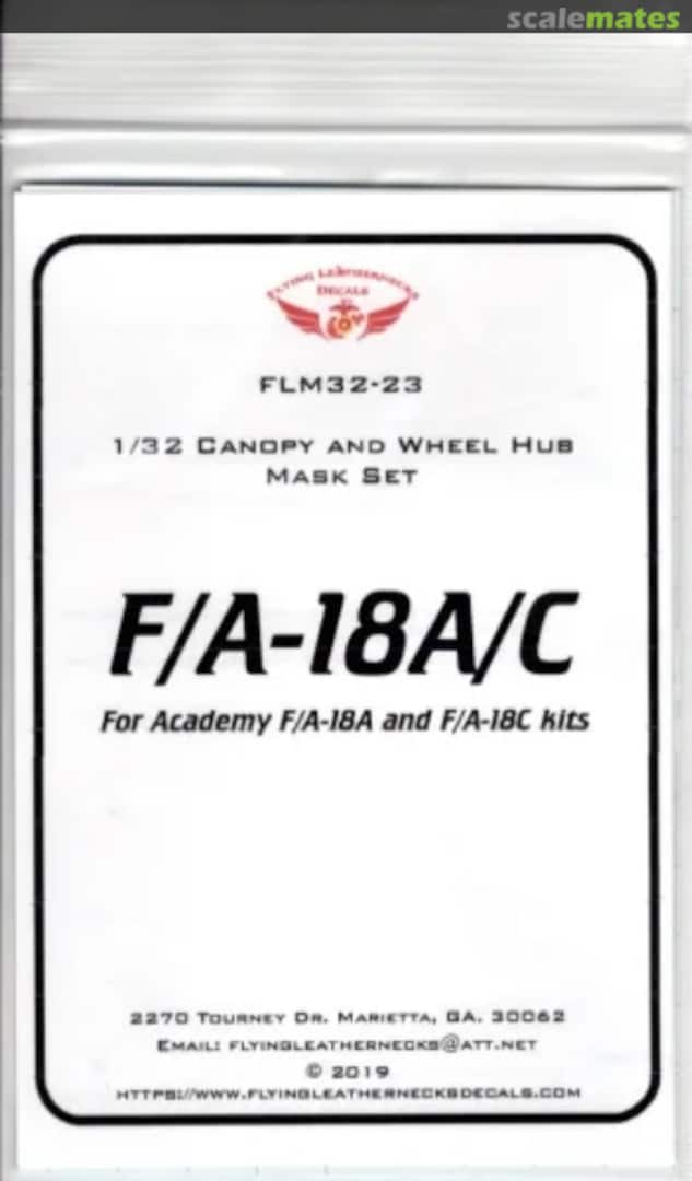 Boxart F/A-18A/C FLM32-23 Flying Leathernecks Boxart F/A-18A/C FLM32-23 Flying Leathernecks