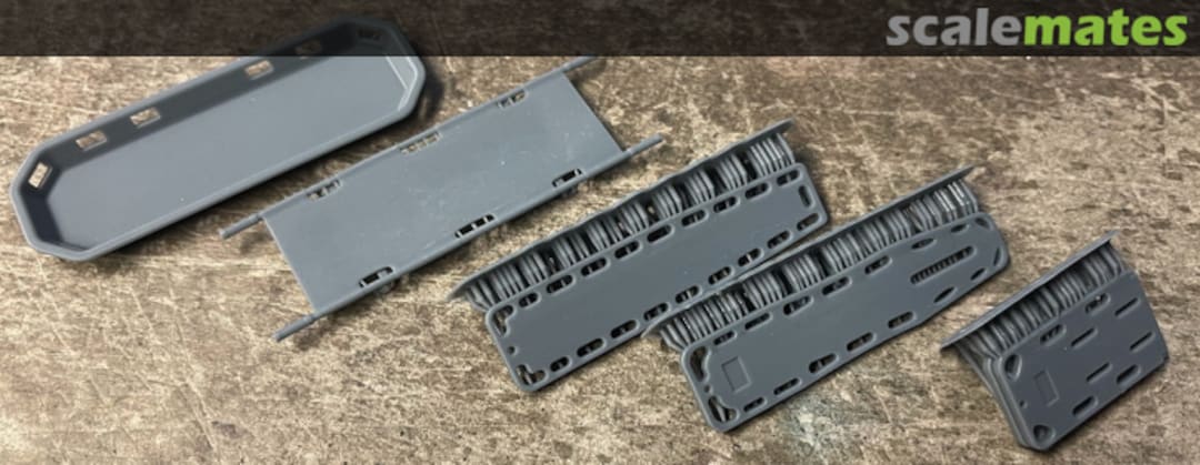 Contents Spine board stretcher - type 2 35041017 EMP3d Contents Spine board stretcher - type 2 35041017 EMP3d