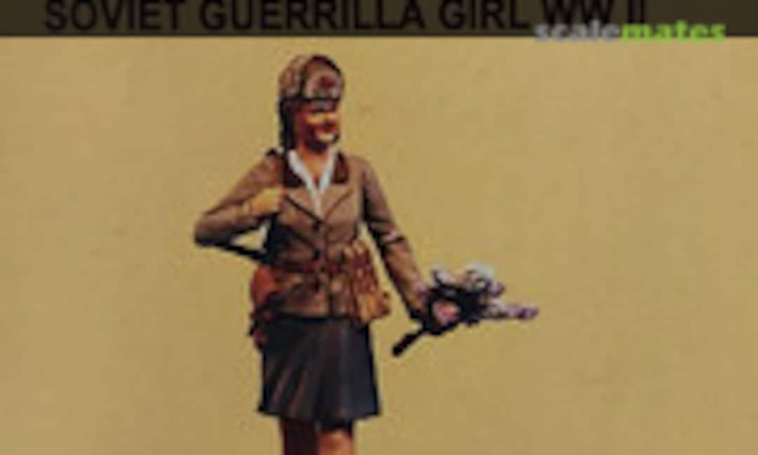 1:35 FLOWERS OF WAR: LILAC SOVIET GUERRILLA GIRL WWII (Drevo Miniatures 35003) 35003
