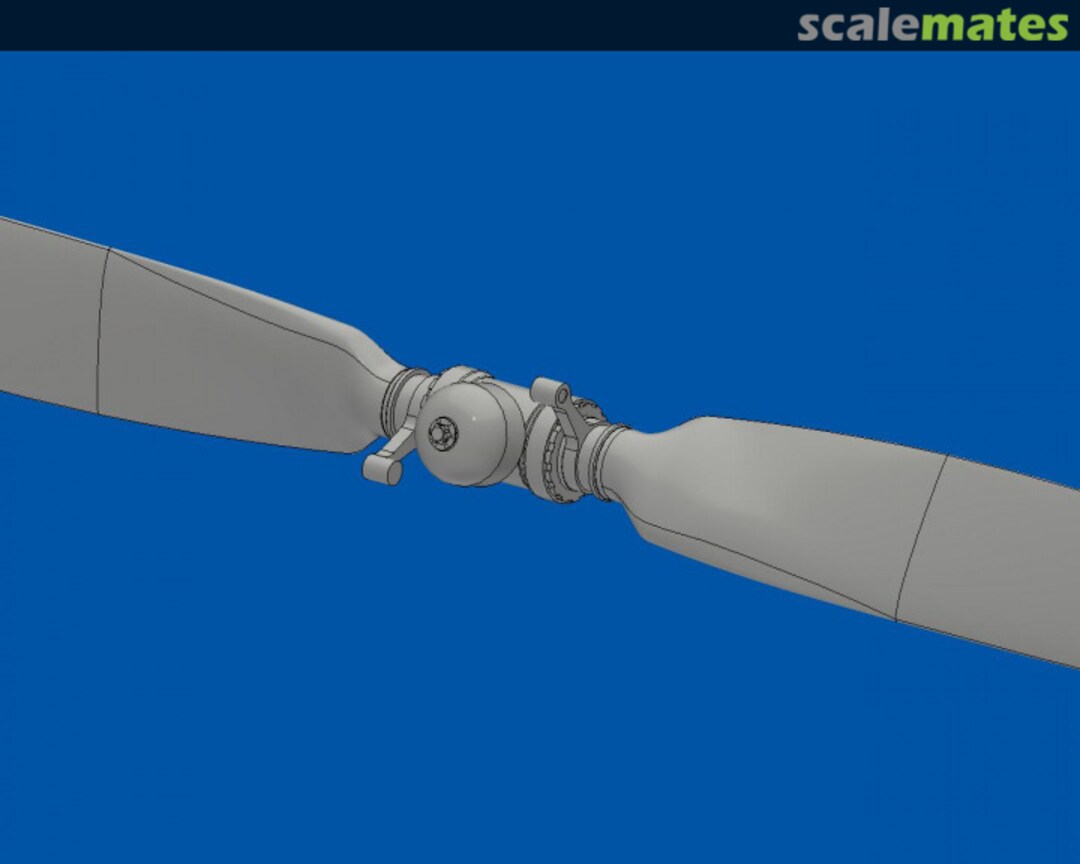 Boxart Yak-52 Propeller  72AERO3DSTL