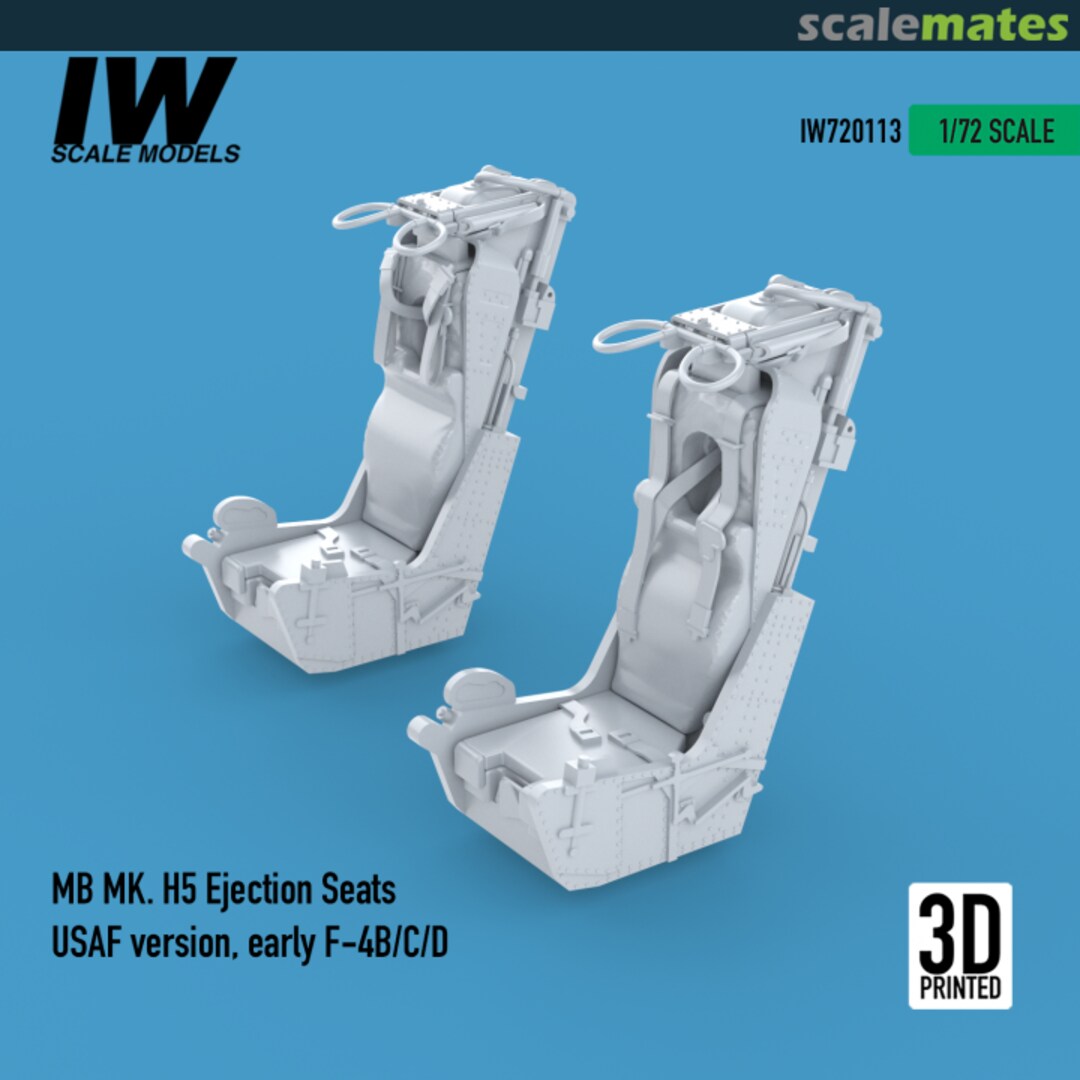Boxart F-4 MB MK H-5 Ejection Seat 720113 IW Scale Models Boxart F-4 MB MK H-5 Ejection Seat 720113 IW Scale Models