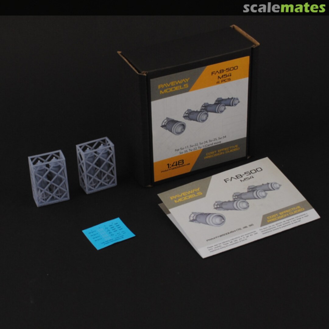 Contents FAB-500 M54 PWM-FAB500M54-48 Paveway Models Contents FAB-500 M54 PWM-FAB500M54-48 Paveway Models